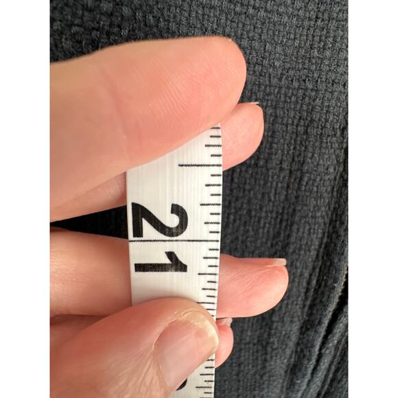 Banana Republic Jacket Womens Small 4 Black Moto Zip Cotton Boho Grunge - Picture 6 of 7